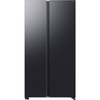 Samsung RS70F67QCFEU Series 7 SpaceMax� Smart American Fridge Freezer, Black Deep Ocean Inox Finish,  Non-Plumbed, C Rated