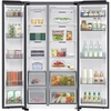 Samsung RS70F68QBFEU Series 7 SpaceMax� Smart American Fridge Freezer, Black Deep Ocean Inox Finish, B Rated,  Non-Plumbed