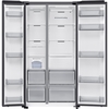 Samsung RS70F68QBFEU Series 7 SpaceMax� Smart American Fridge Freezer, Black Deep Ocean Inox Finish, B Rated,  Non-Plumbed