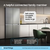 Samsung RS80F64KEFEU Series 8 Smart American Fridge Freezer, Black Deep Ocean Inox Finish, E Rated,  Plumbed