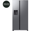 Samsung RS80F66KBTEU American Fridge Freezer, Matt Metal Silver