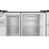 Hisense RS818N4IIE American Fridge Freezer,  Plumbed, Stainless Steel, E Rated
