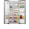 Hisense RS818N4IIE American Fridge Freezer,  Plumbed, Stainless Steel, E Rated