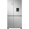 Hisense RS840N4WCE American Fridge Freezer, Stainless Steel, E Rated, Non-Plumbed