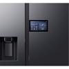 Samsung RS90F64EEFEU Series 9 American Fridge Freezer, Black Deep Ocean Inox Finish, E Rated,  Plumbed