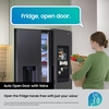 Samsung RS90F66BEFEU Family Hub SpaceMax&trade; American Fridge Freezer, Black Deep Ocean Inox Finish, E Rated,  Plumbed
