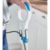 Shark S6001UK Klik n� Flip Manual Steam Mop, White