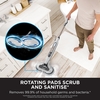Shark S8201UK Steam & Scrub Automatic Steam Mop with Steam Blaster, White