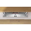 Bosch SBH4HVX14G Series 4 Fully Integrated Dishwasher, 14 Place Settings, C Rated