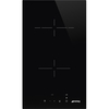 Smeg SE232TD2 30cm Domino Hob, Black