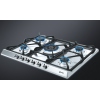 Smeg SE70SGH-5 Classic 69cm 5 Burner Gas Hob, Stainless Steel