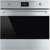 Smeg SF6301TVX Classic Stainless Steel and Eclipse Glass Built-In Electric Single Oven, A+ Rated
