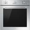 Smeg SF64M3TVX Cucina Built-In Electric Single Oven, Stainless Steel, A Rated