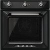 Smeg SF6905N1 Victoria Black Single Built In Electric Oven, A Rated
