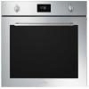 Smeg SFP6401TVX1 Cucina Stainless Steel Built-In Electric Single Oven with Pyrolytic Cleaning, A+ Rated