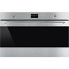 Smeg SFP9302TX Classic Built-In Electric Single Oven with Pyrolytic Cleaning, Stainless Steel, A+ Rated