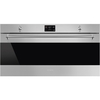 Smeg SFR9302TX Reduced Height 90cm Built-In Thermo-ventilated Oven, Stainless Steel, A+ Rated