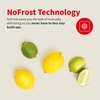 Sharp SJ-SE197E01X-EN No Frost Built-In Freezer, Sliding Hinge, White, E Rated