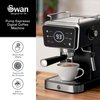 Swan SK22113BLK Coffee Machine, Black