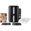 Ninja SL300UK Double Stack 7.6 litre Multi Rack Air Fryer, Black