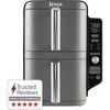 Ninja SL400UK Double Stack XL 9.5 litre 2-Drawer Air Fryer, Grey