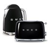 Smeg Kettle and Toaster Pack, Black