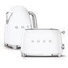 Smeg Toaster and Kettle Pack, 2 Slice, White
