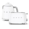 Smeg Toaster and Kettle Pack, 2 Slice, White