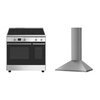 Smeg Concert Induction Range Cooker & Hood Pack