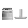 Smeg Concert Classic Dual Fuel Range Cooker & Hood Pack