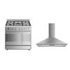 Smeg Concert Classic Dual Fuel Range Cooker & Hood Pack