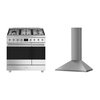 Smeg Symphony Classic Dual Fuel Range Cooker & Hood Pack