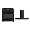 Smeg Concert Dual Fuel Range Cooker & Hood Pack