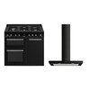 Smeg Concert Dual Fuel Range Cooker & Hood Pack