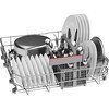 Bosch SMS4EKI06G Series 4 Dishwasher, 13 Place Settings, Silver, B Rated