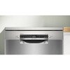 Bosch SMS4EKI06G Series 4 Dishwasher, 13 Place Settings, Silver, B Rated
