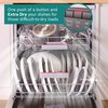 Bosch SMS4EMW06G Series 4 Dishwasher, 14 Place Settings, White, B Rated