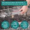 Bosch SMS6TCI02G Series 6 Dishwasher, 14 Place Settings, Stainless Steel, A Rated