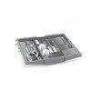 Bosch SMS6ZCI10G Series 6 Dishwasher, 14 Place Settings, Silver, B Rated