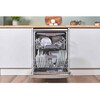 Bosch SMS6ZCI10G Series 6 Dishwasher, 14 Place Settings, Silver, B Rated