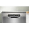 Bosch SMS6ZCI10G Series 6 Dishwasher, 14 Place Settings, Silver, B Rated