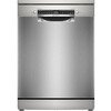 Bosch SMS6ZCI10G Series 6 Dishwasher, 14 Place Settings, Silver, B Rated