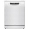 Bosch SMS6ZCW10G Series 6 Dishwasher, 14 Place Settings, White, B Rated