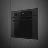 Smeg SO4201M1BI Built-In Combination Microwave Oven, Black