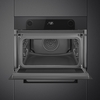 Smeg SO4201M1BI Built-In Combination Microwave Oven, Black