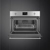 Smeg SO4302M1X Classic Compact Oven with Microwave Function, Stainless Steel