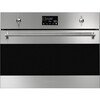 Smeg SO4302M1X Classic Compact Oven with Microwave Function, Stainless Steel