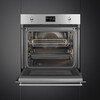 Smeg SO6302M2X Classic Built-In Electric Single Oven with Microwave Function, Stainless Steel