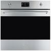 Smeg SOP6302TX Classic Built-In Electric Single Oven with Pyrolytic Cleaning, Stainless Steel, A+ Rated