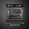 Smeg SOP6900TN Victoria Built-In Electric Single Oven with Pyrolytic Cleaning, Black, A+ Rated